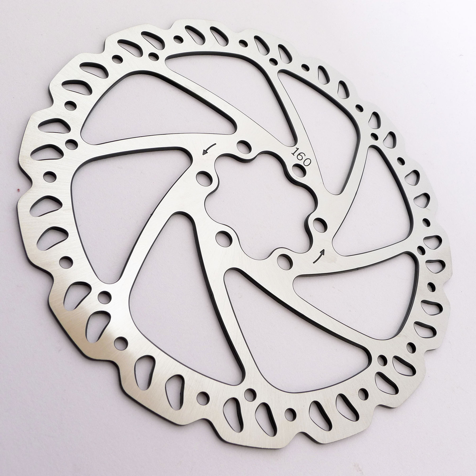 mr-ride ROTOR 160mm,6″,125g,2pc,RT24 MTB for Avid,Shimano DISC BRAKE