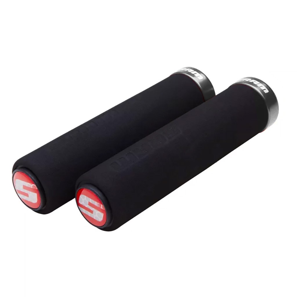 SRAM Foam Grips – Black, Lock-On