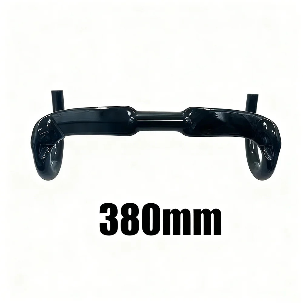Full Carbon Fiber Road Bike Handlebar Gloss Black 31.8*380/400/420/440mm