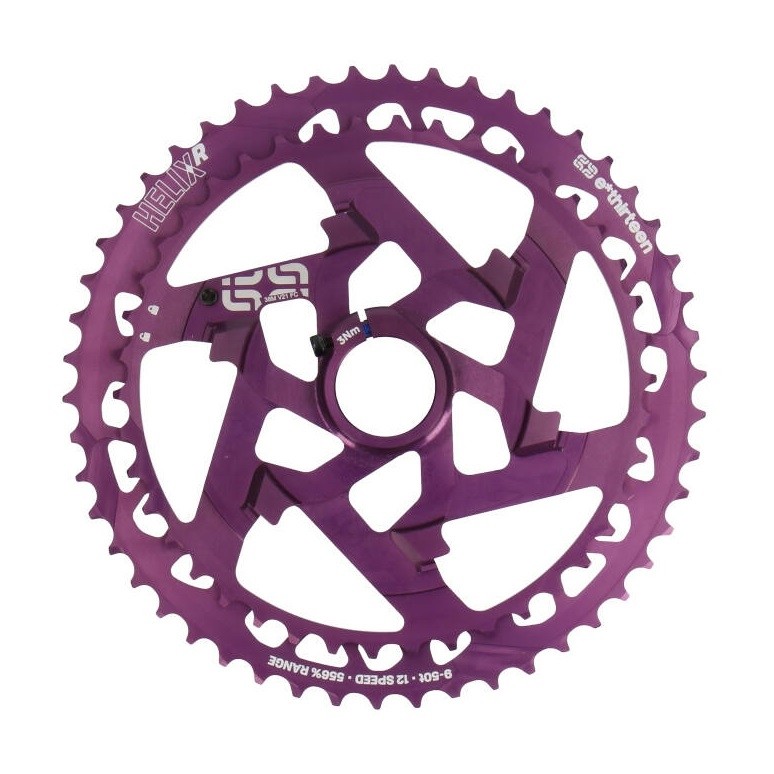 helix race 12s 42-50d sram xd/xdr purple modular cassette sprocket group