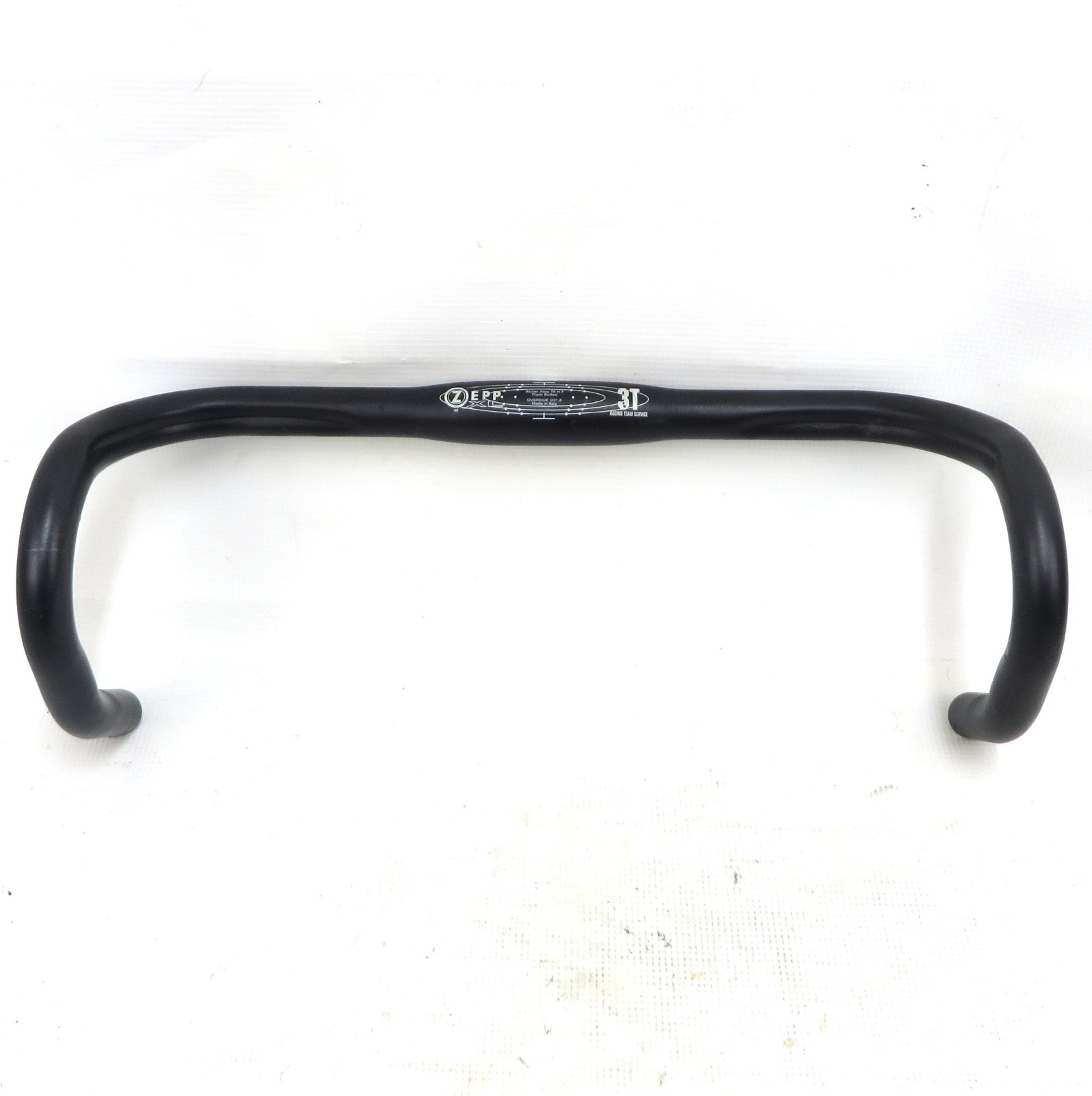 3TTT ZEPP XL DROP HANDLEBAR Aluminum 460mm 31.8mm 230g Black