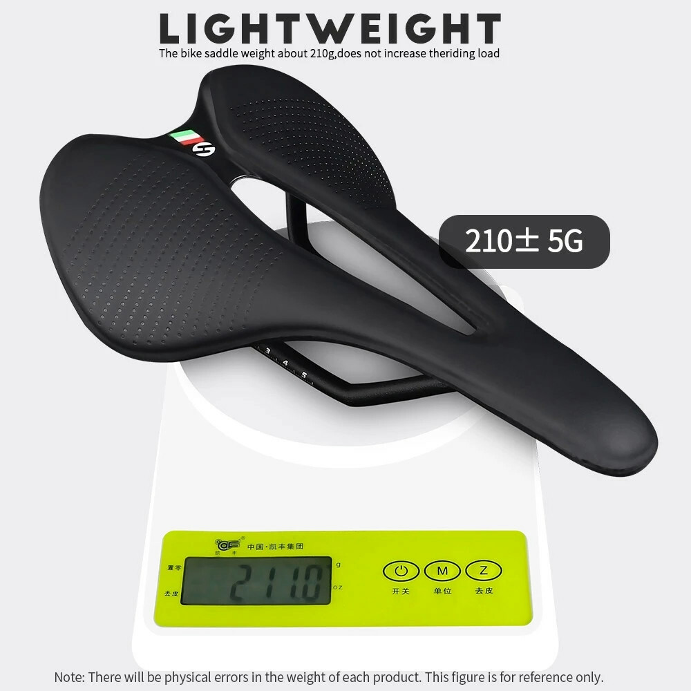 TOSEEK Seat Cushion narrow and small Saddle Recommended for Adult Bike Saddle