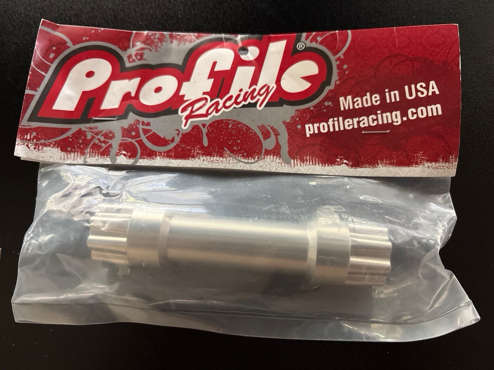 Profile Racing Elite AL Crank Axle 30mm Tapered 8 Spline 132mm