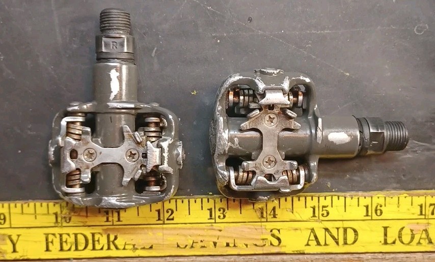 Ritchey Wellgo MTB Dual Sided Clipless Pedals 9/16″ w/ Cleats SPD Logic Vintage