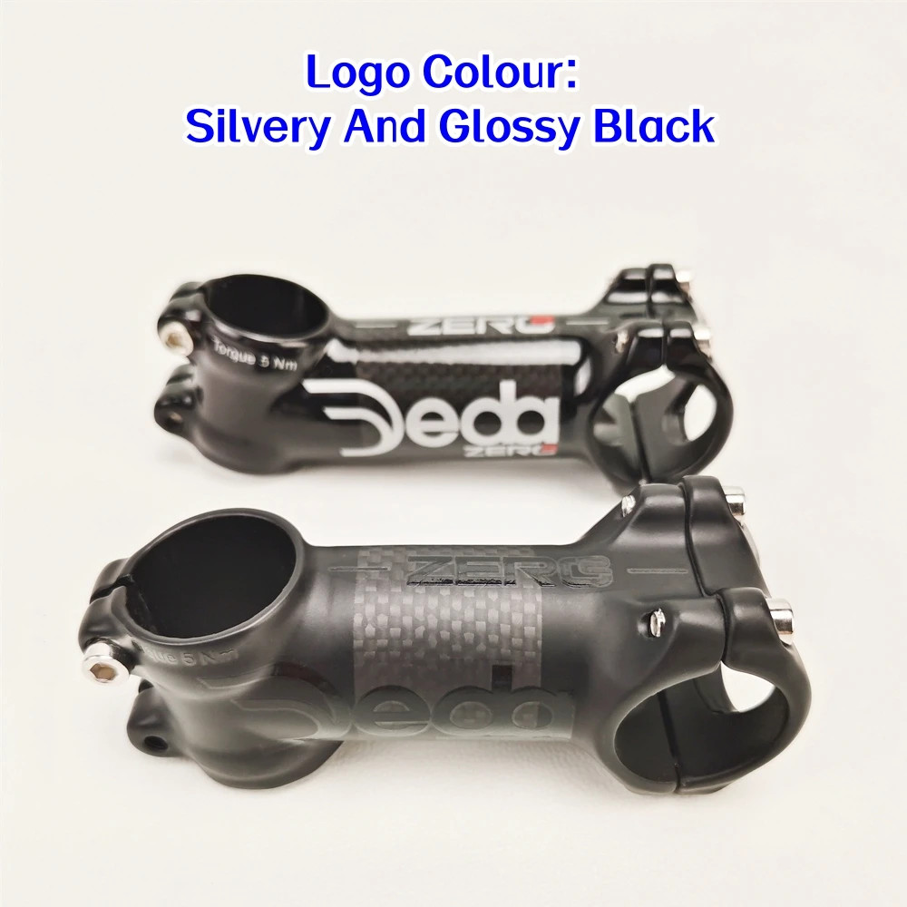 Mountain Road Bike Carbon Stem 31.8*60-120mm 6/17 Degrees Angle Bike Parts
