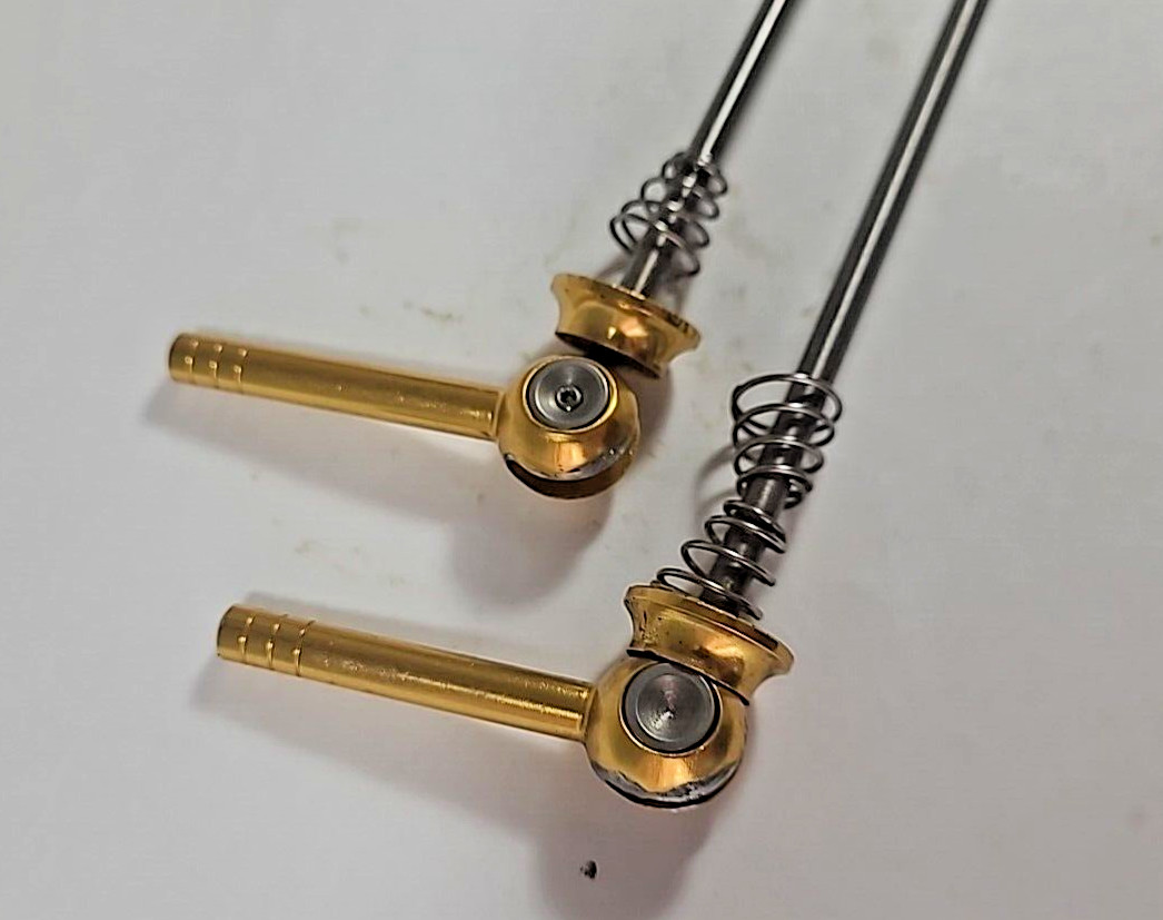 Unbranded Gold Bike Skewer Set