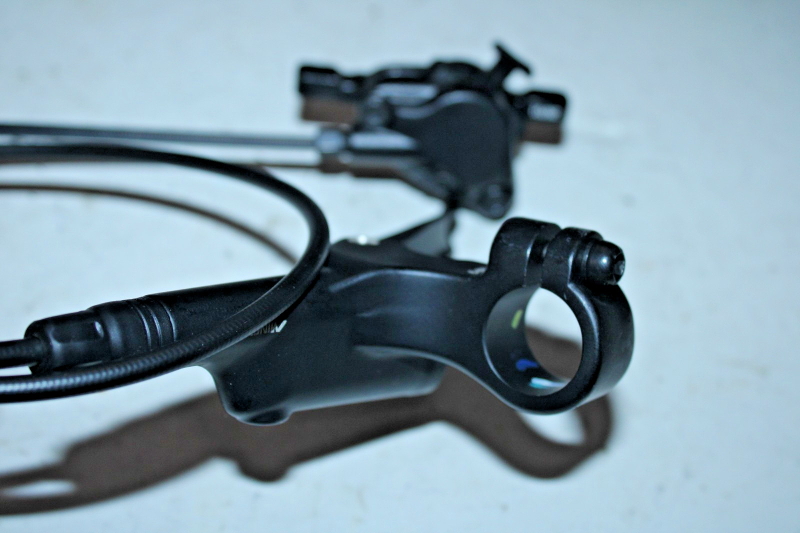 Rush CStar Hydraulic Disc Brake Caliper Lever Set Black 74mm Post Mount Road MTB