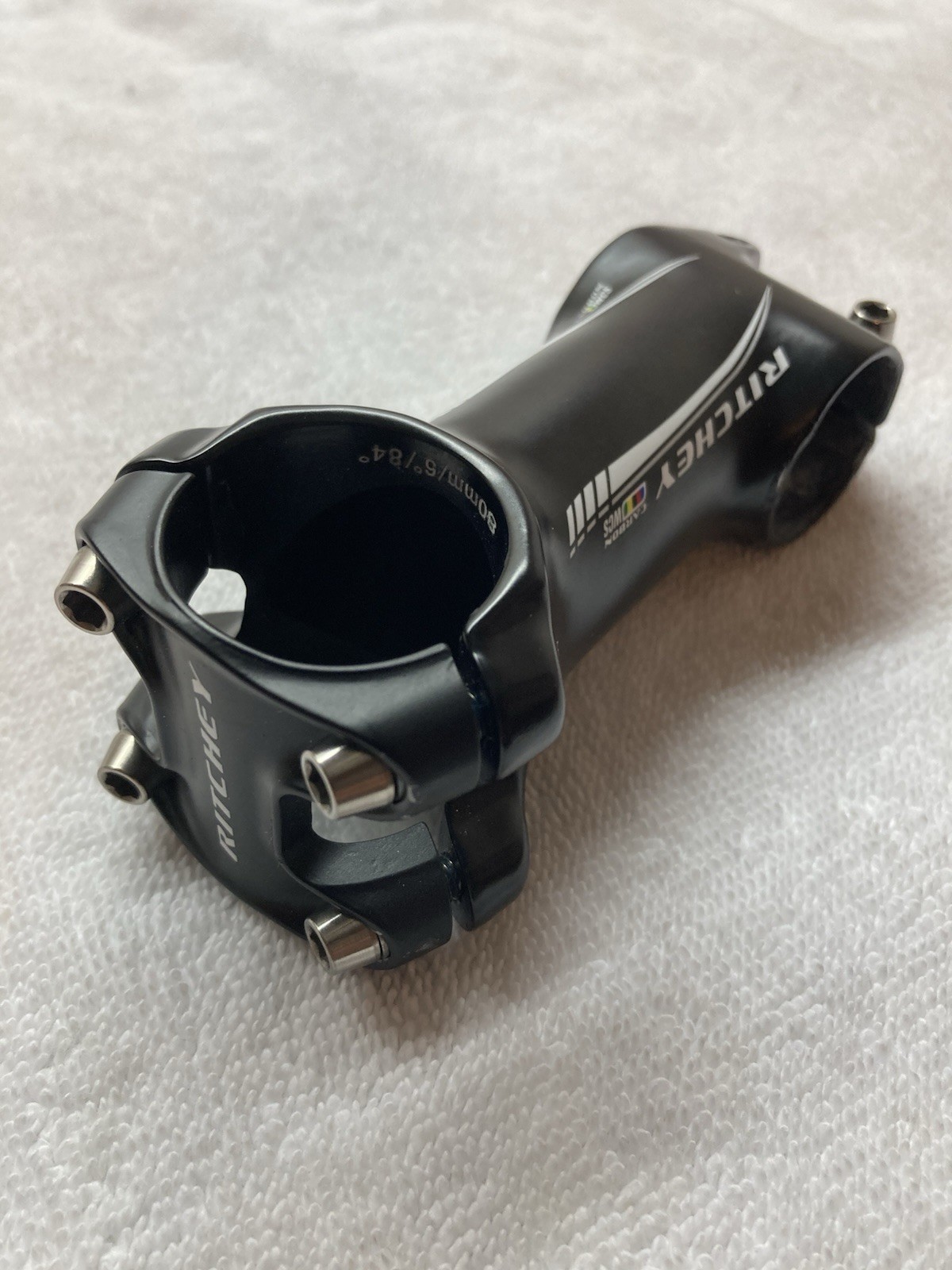 Ritchey WCS Carbon Matrix Threadless Stem 80mm 31.8 1 1/8 Black
