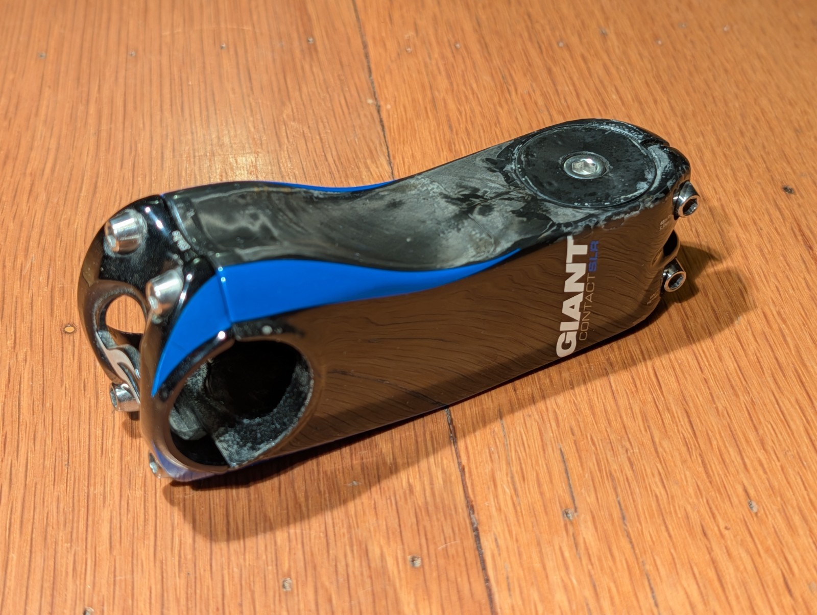 Giant Contact SLR Carbon Stem + top cap, 8° x 100 mm x 31.8, road or mtb bike