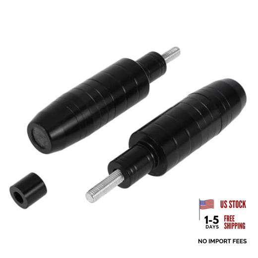 8mm M8 Motorcycle Slider Frame CNC Aluminum Alloy Anti Crash Protector Black