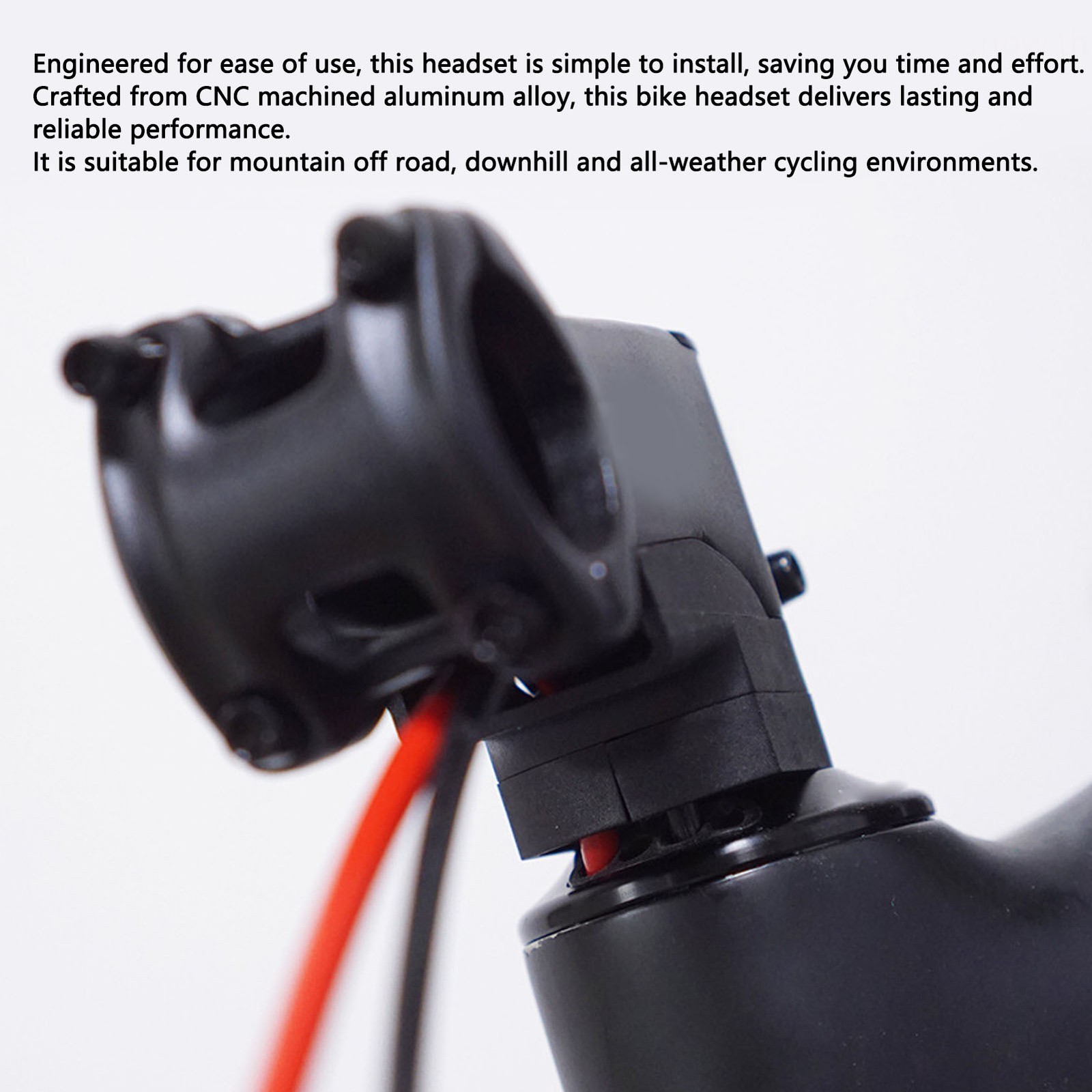 Bike Headset For IS52 Standard Frames Upper 28.6mm Lower 40mm Integrated Hi JGIQ