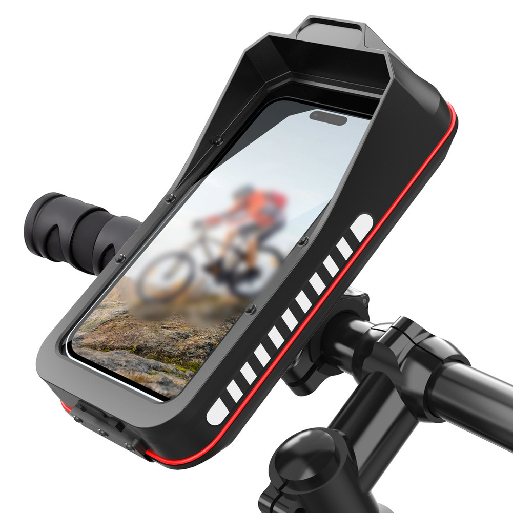 Bicycle Phone Holder Shockproof Phone Holder Secure Attachment Rainproof Design
