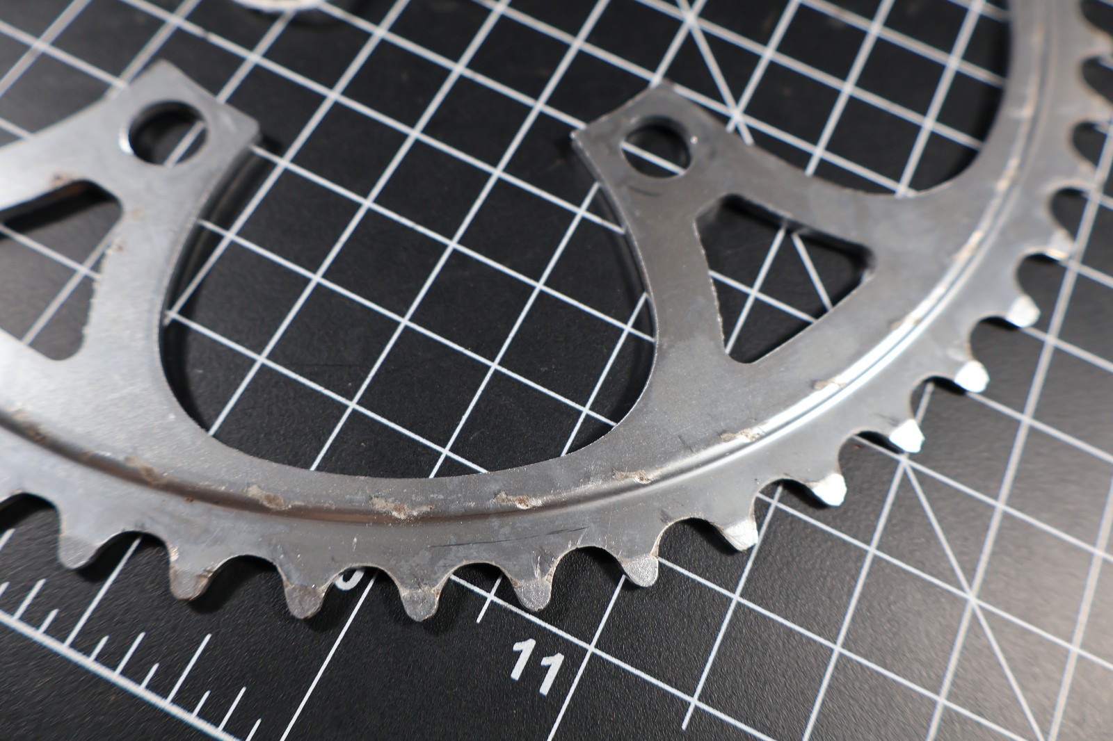 Retro Vintage SR 307 52 Tooth Silver Chainring 110 BCD JAPAN Steel 5 Arm