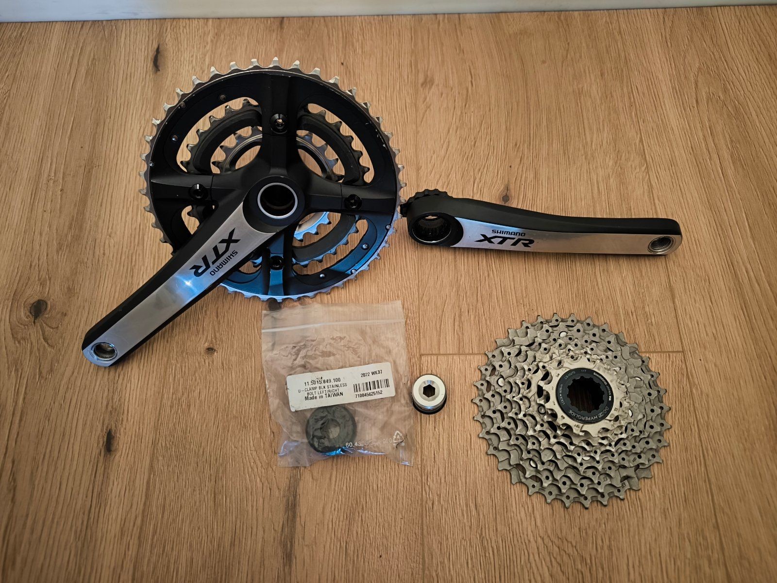 Shimano XTR CS-M970 9 Speed Cassette Retro MTB