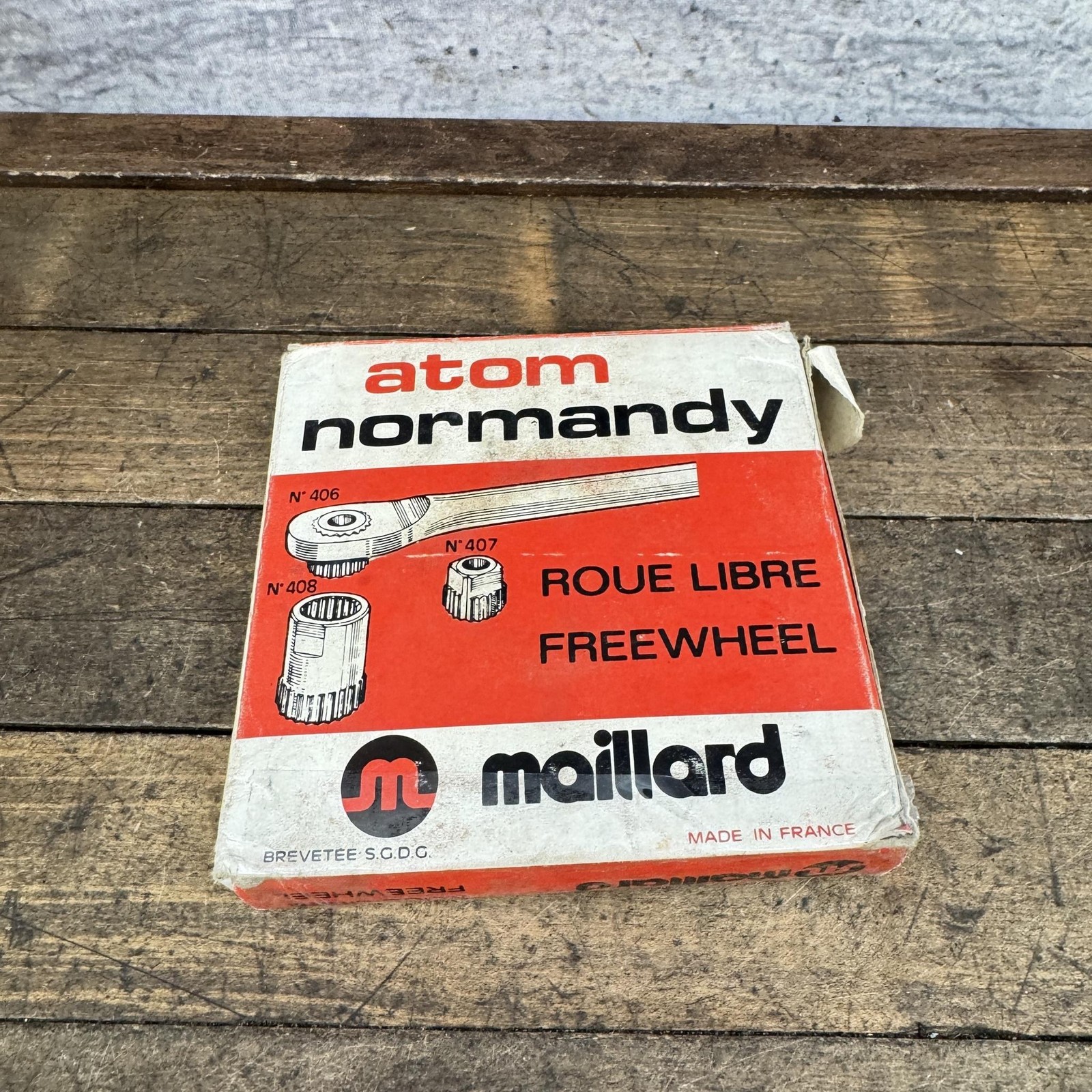 Vintage Maillard Atom Normandy Freewheel 5 Speed 14-26T 26T NOS Steel France