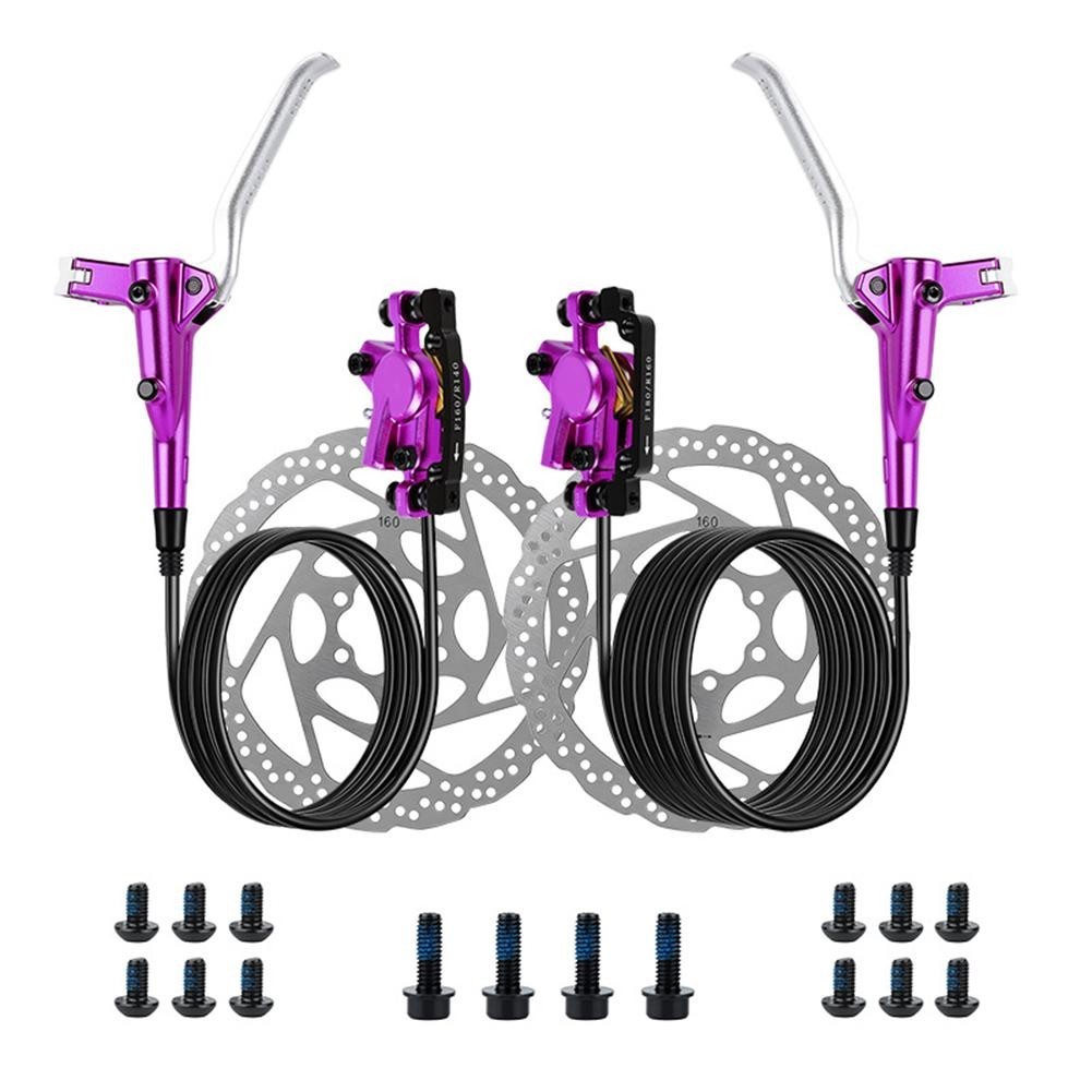 for 2 Piston Hydraulic Brake Set for Mountain Biking with Hose Lengths 800mm