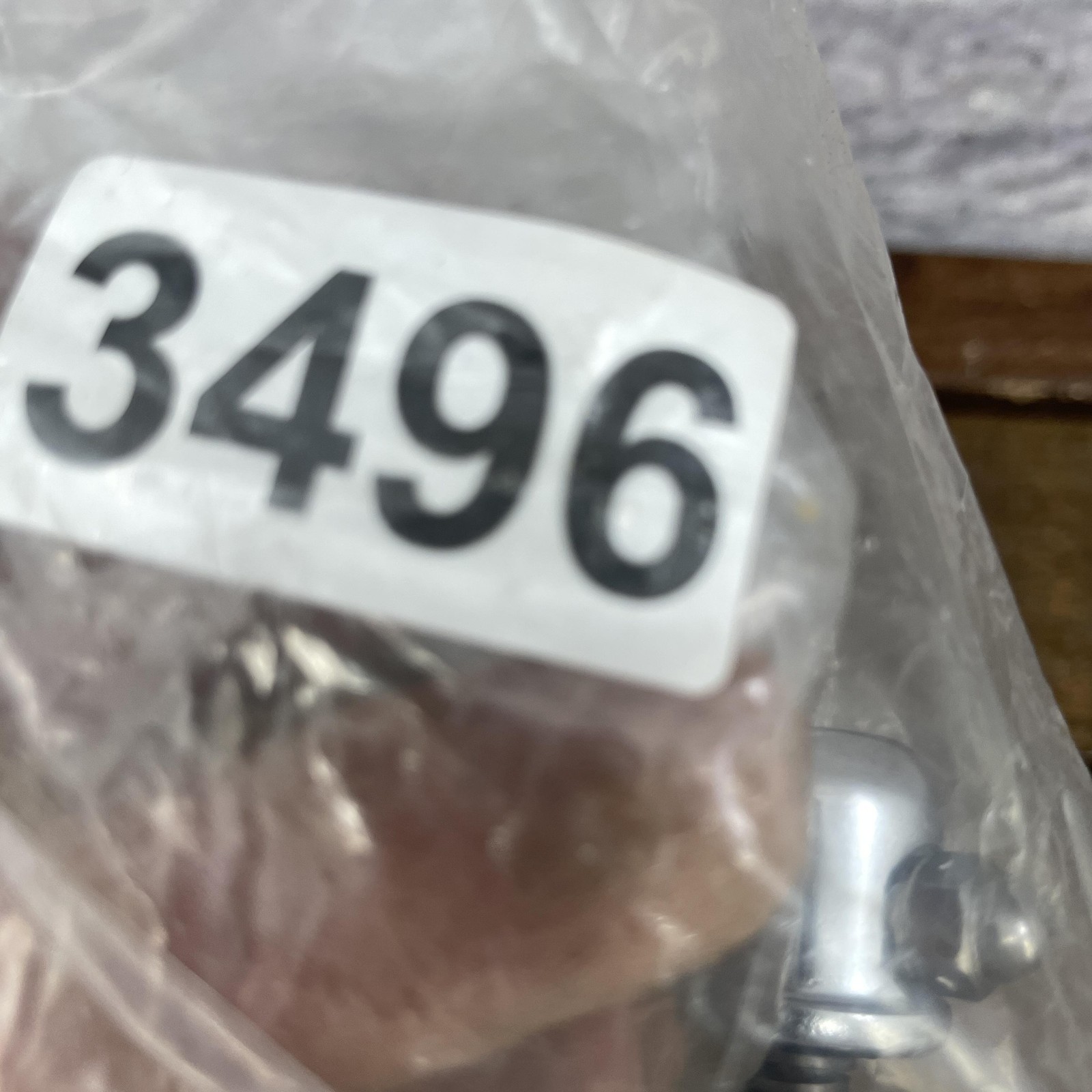 Vintage Suzue Front Hub 48H Sealed Bearing QR High Flange Silver 100mm Japan 89