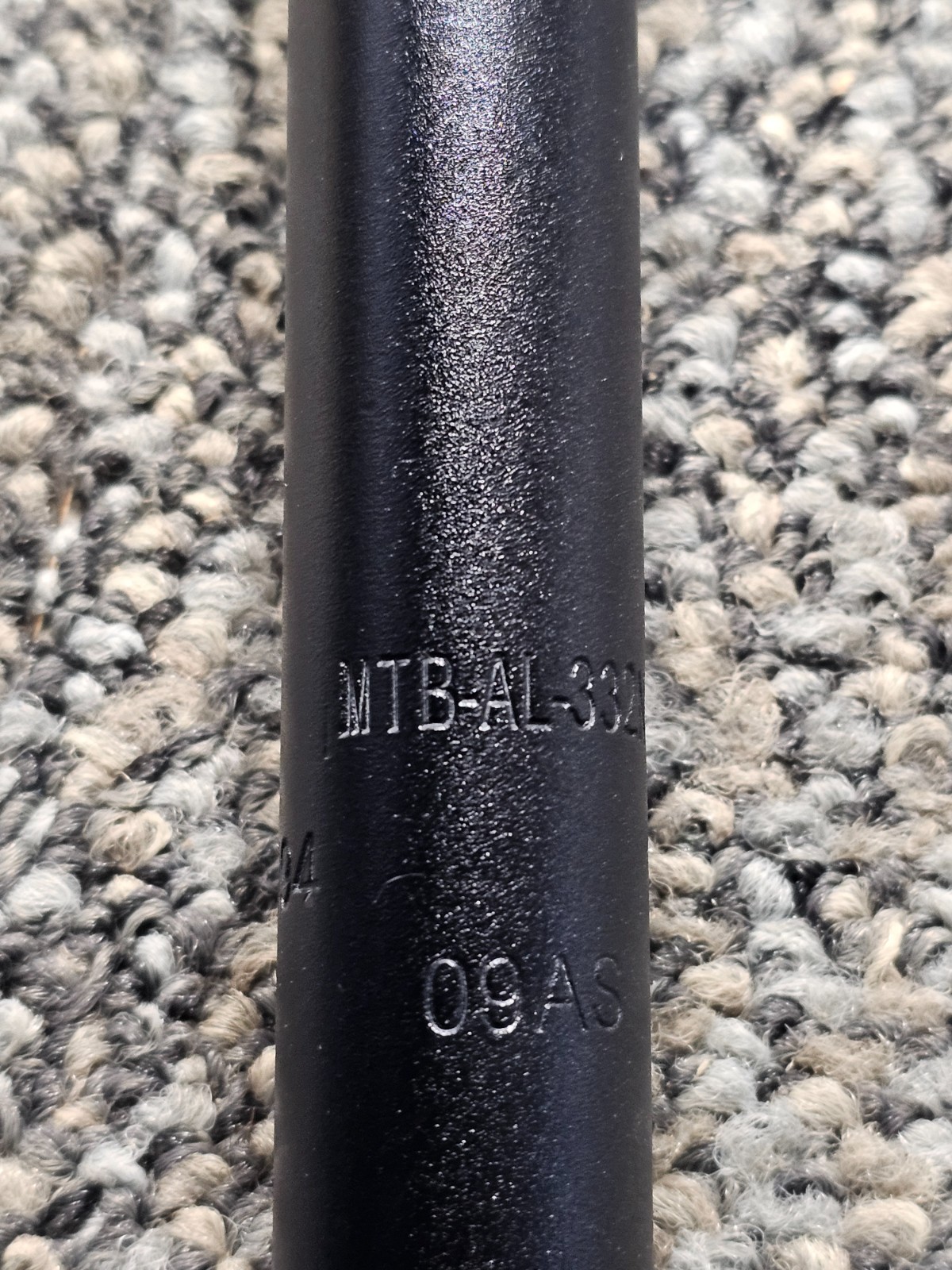 BICYCGEAR 31.8 Bike Handlebars 720mm, 86mm Rise Sand Blasted MTB-AL-332NBTFOV