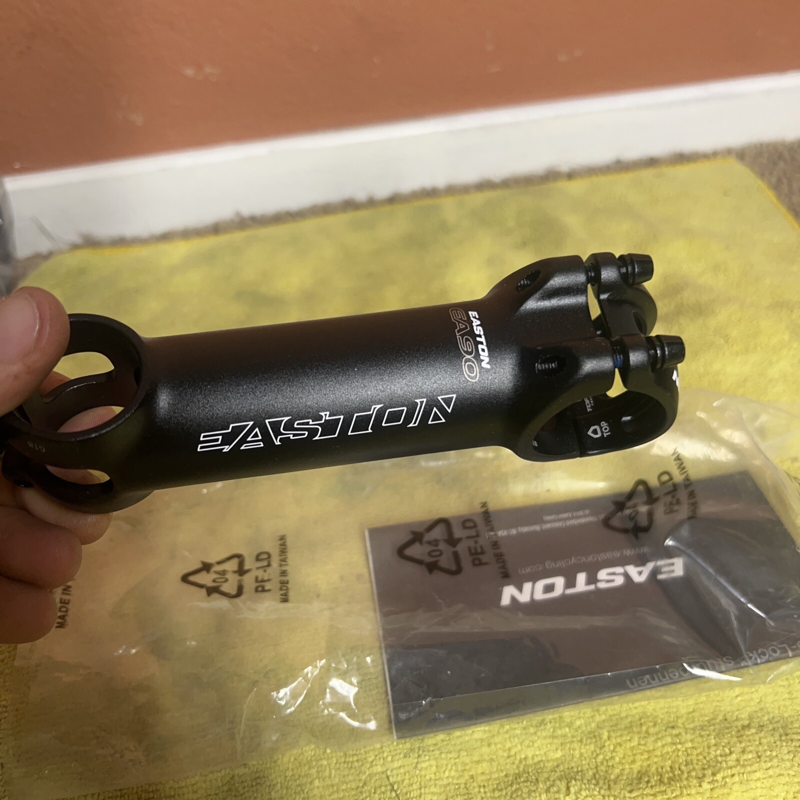 Brand New Easton EA90 Stem, (31.8) 7d x 120mm – Black Premium Bike Component