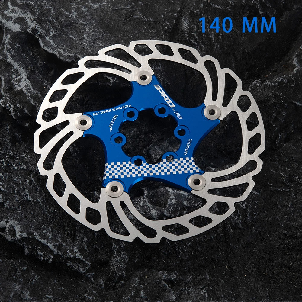 IIIPRO Bicycle Disc Brake Rotor 140MM 160MM Floating Thickened Anodized Cooling