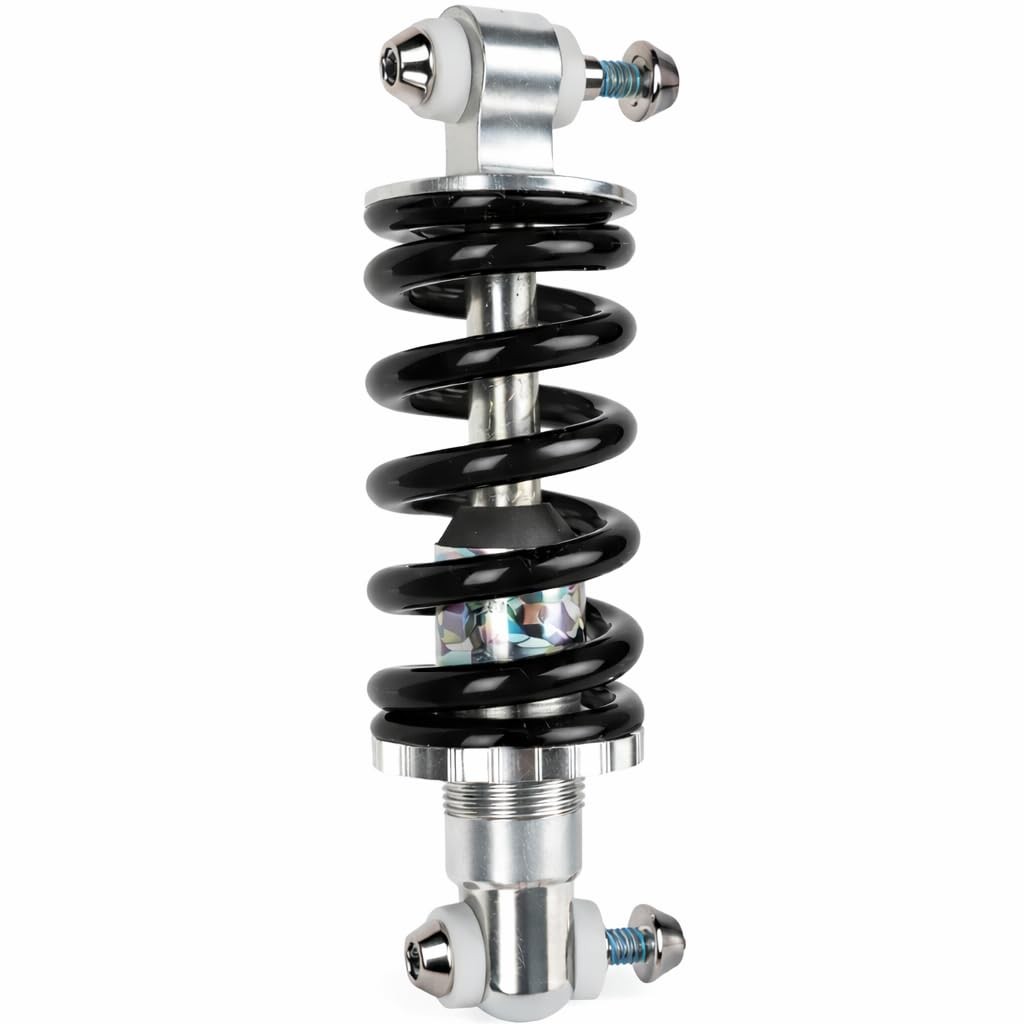 Bike Rear Shock Absorber Spring 150mm (6 Inch) Eye to Eye, 750 lb/in Rear Sus…