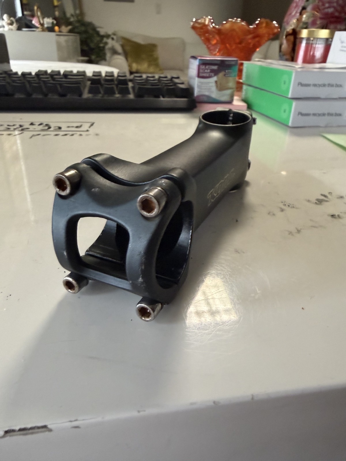 Kona Bike Stem 130mm 31.8 Clamp Black Road MTB Gravel Threadless