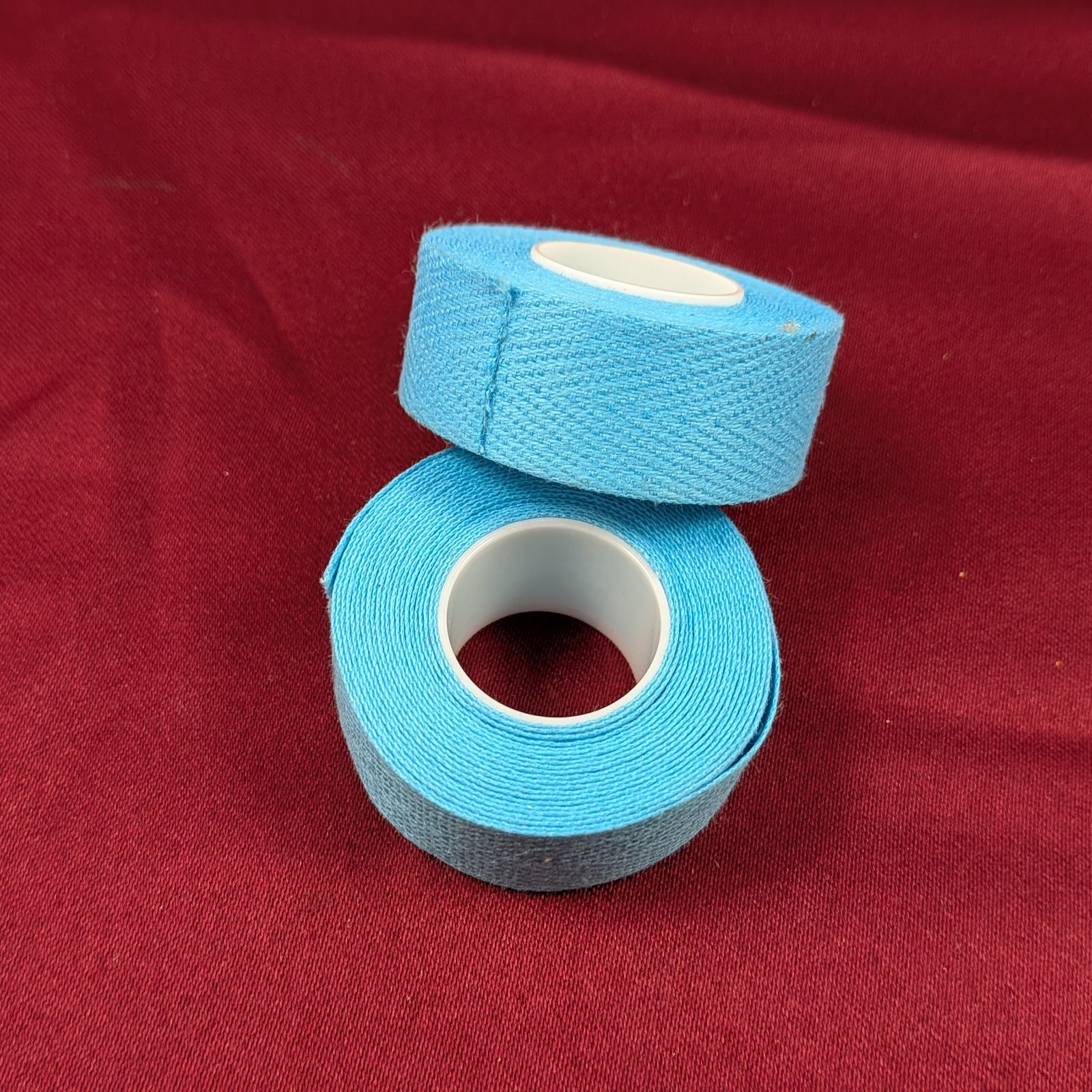 Cat Eye Cotton Road Bike Handlebar Tape Light Blue 1980s PAIR