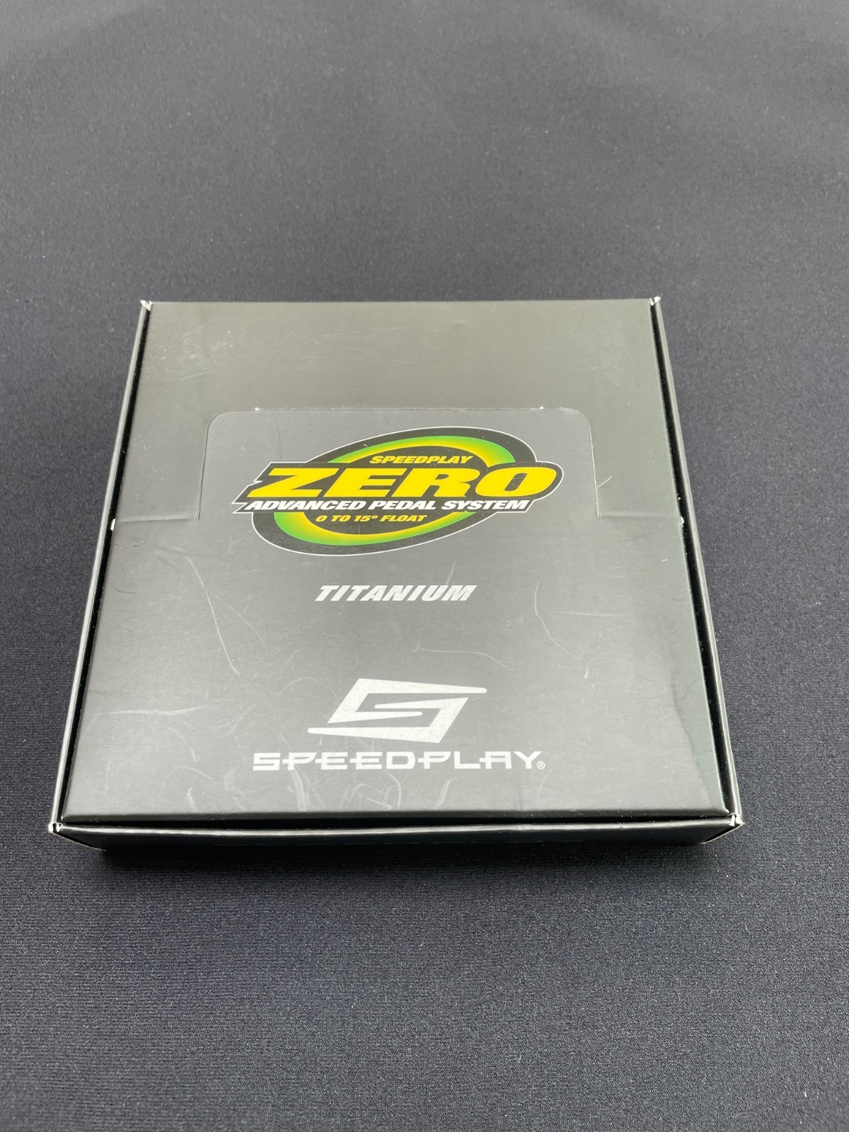 Speedplay Zero Titanium pedal system, Black, with Zero V.2 cleat set, NEW