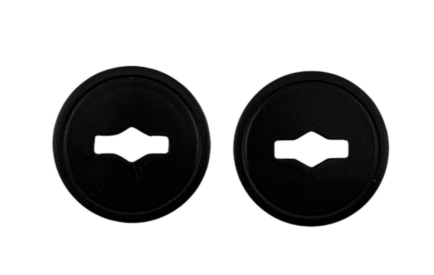 ALTA Double-Notch Crank Arm Caps – Threaded Dust Cover for Square Taper Crankset