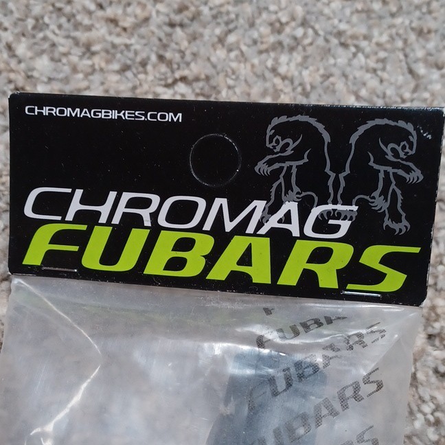 Chromag Fubars OSX Aluminum Mountain Bike Handlebar Black/Grey 110-004-40
