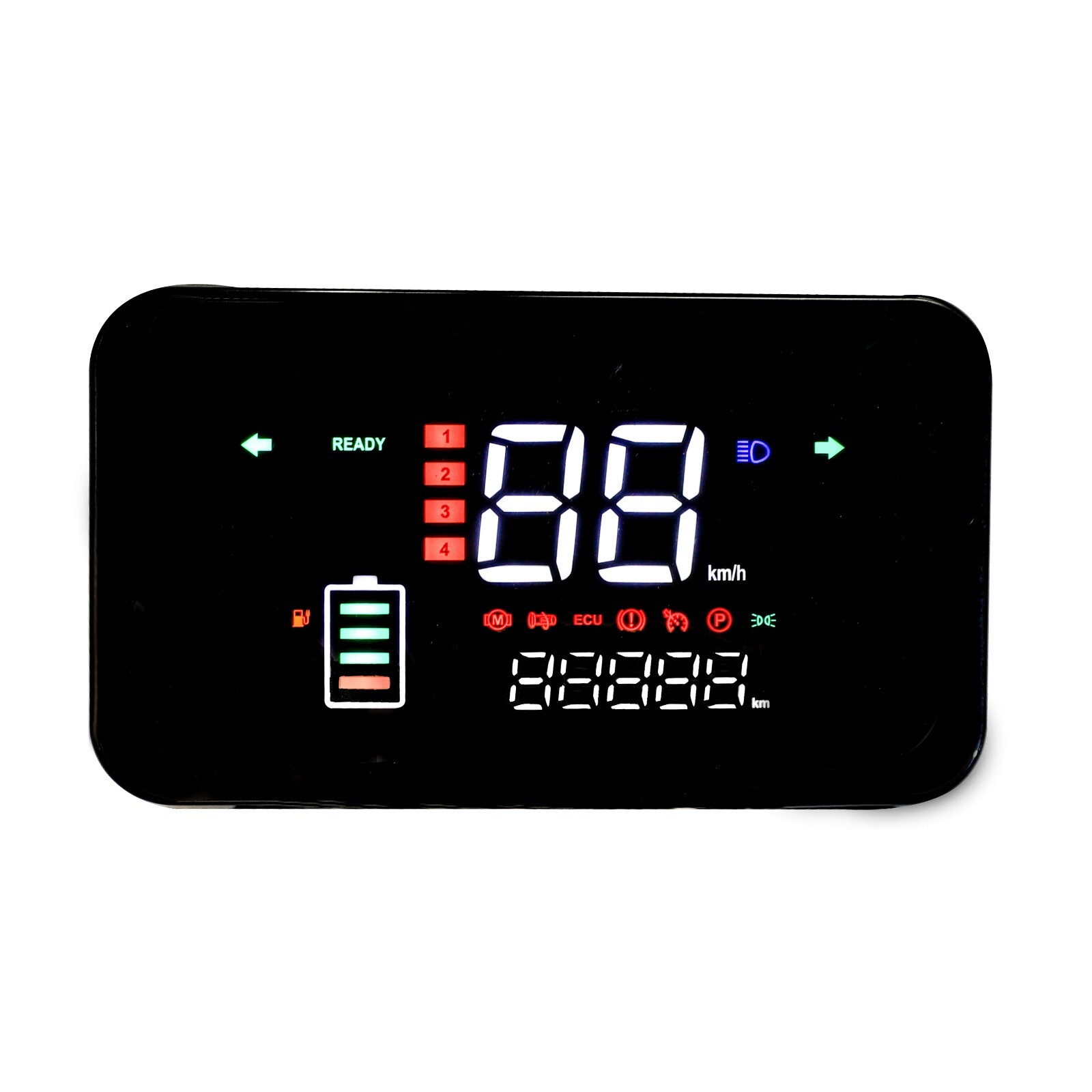 48V 60V 72V LCD Display Meter Control Panel For E Bike Electric Scooter Bicycle