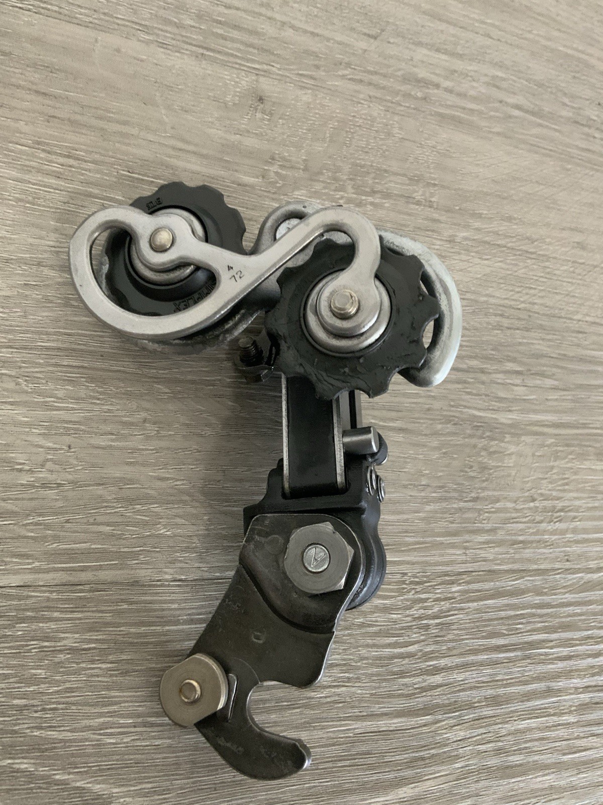 SIMPLEX PRESTIGE REAR DERAILLEUR 5, 6, OR 7 SPEED BLACK 240 GRAMS
