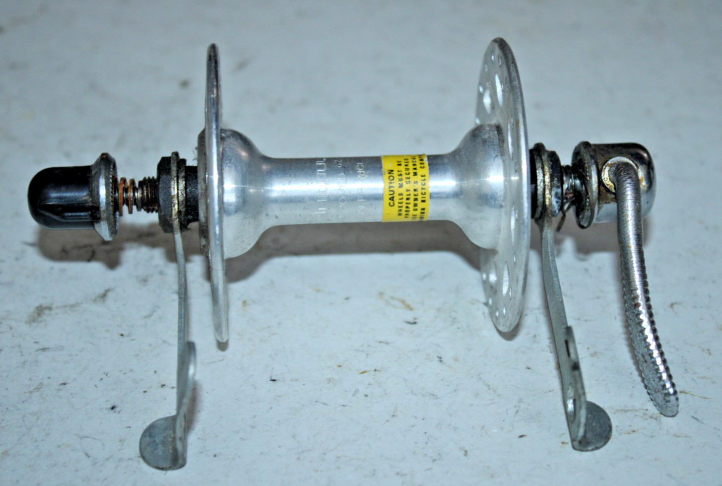Schwinn Approved 19-82 Vintage Front Road Bike Hub 36H 96mm High Flange France ~