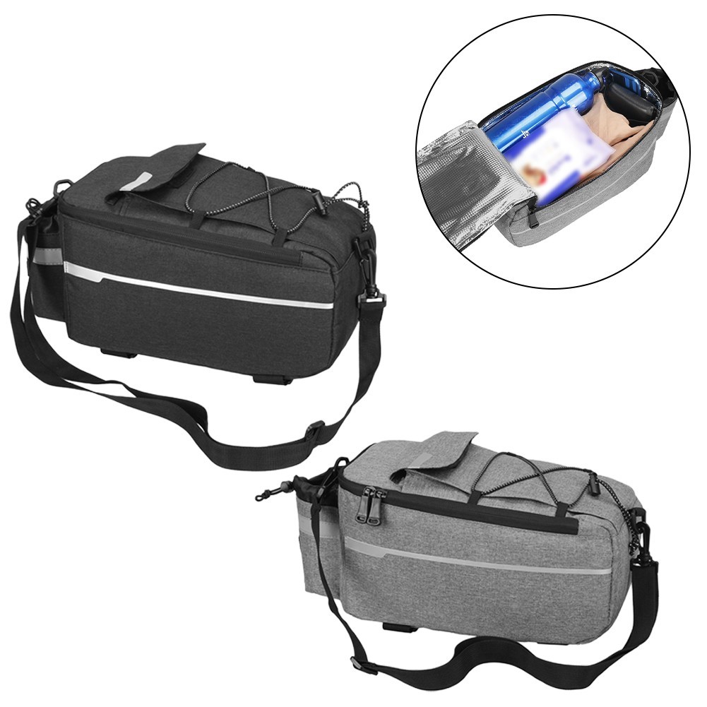 Bike Pannier Trunk Bags Spacious Design Easy Installation and Secure Attachment