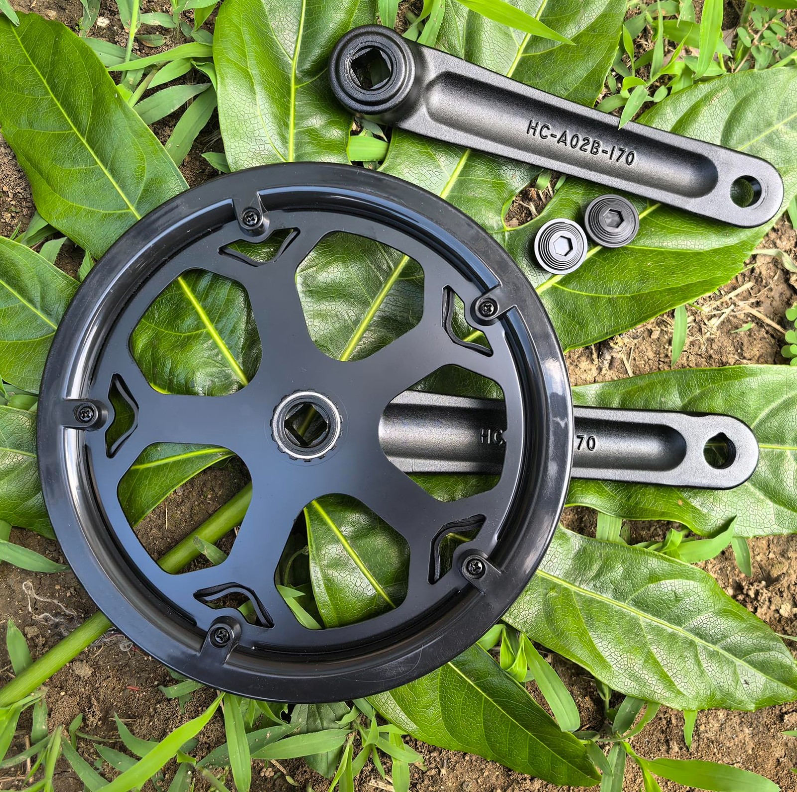 Universal Bicycle Crankset 6/7/8 Speed 48/52T Square Crank Arm 170MM for MTB