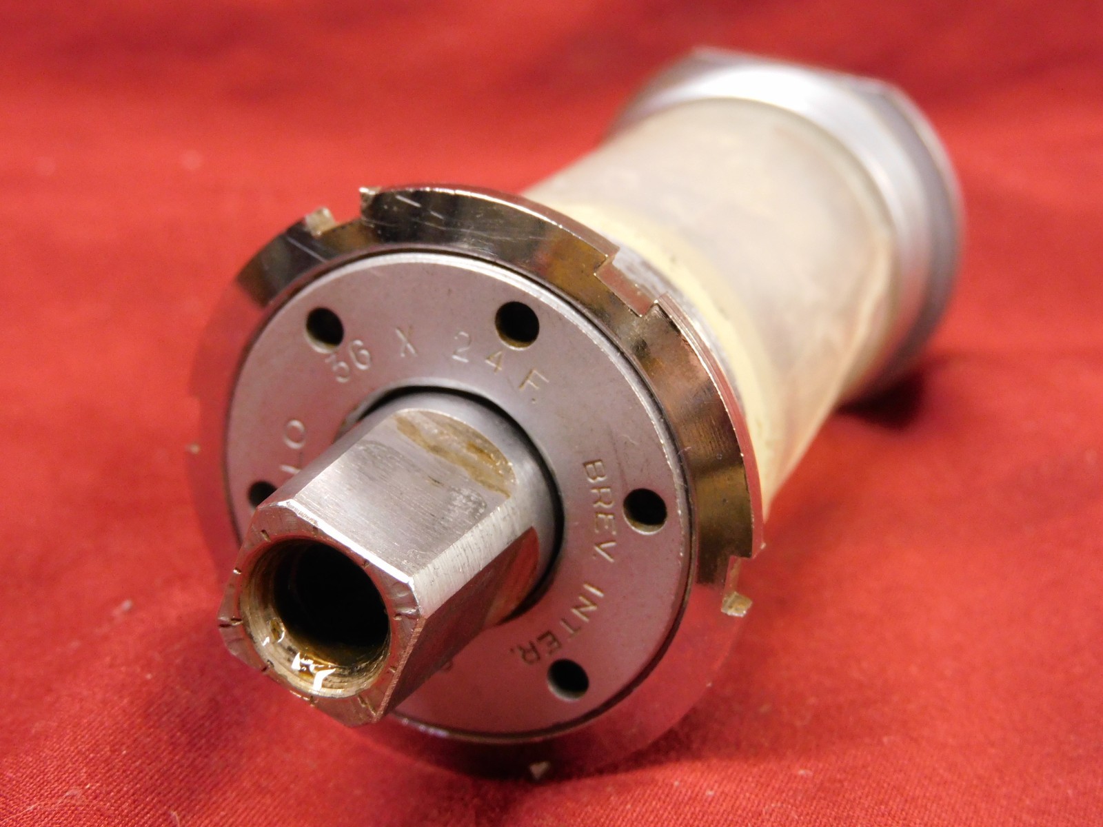 1980’s Campagnolo 1046/A Nuovo Record BB 36 x 24 Italian 70-SS Spindle 116 mm