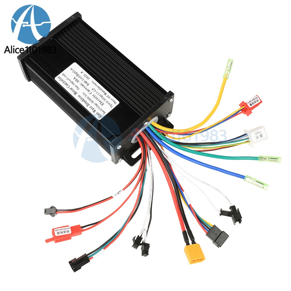 36V 48V 64V 40A 30A 20A Brushless Motor Controller E-Bike S866 LCD Display Meter