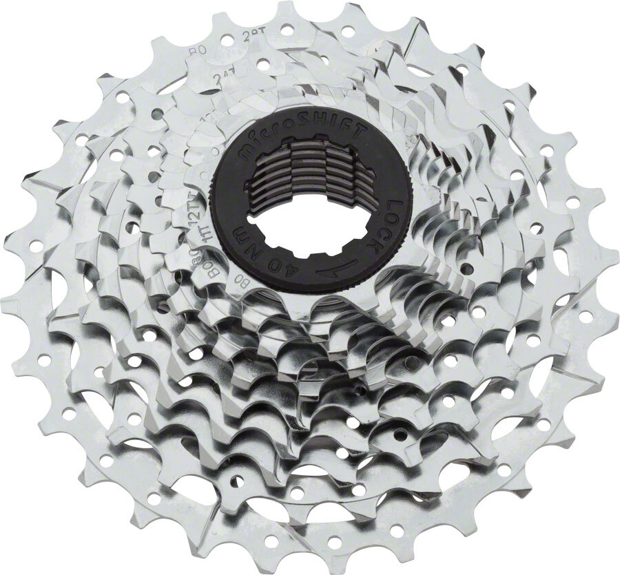 microSHIFT H10 Cassette – 10 Speed, 11-34t, Chrome Plated
