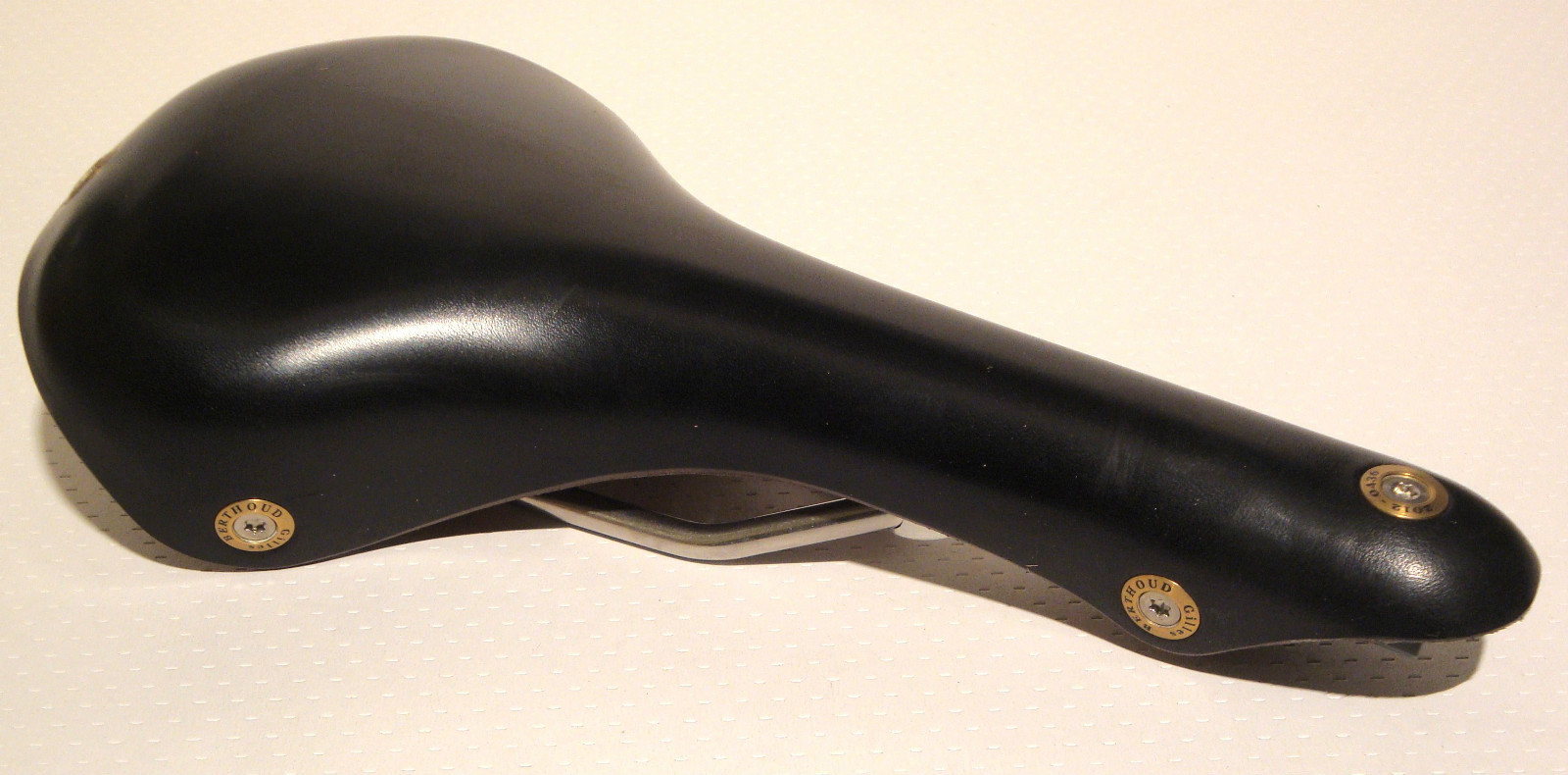 NEW GILLES BERTHOUD SADDLE SEAT SOULOR BLACK MADE IN FRANCE IDEALE BROOKS