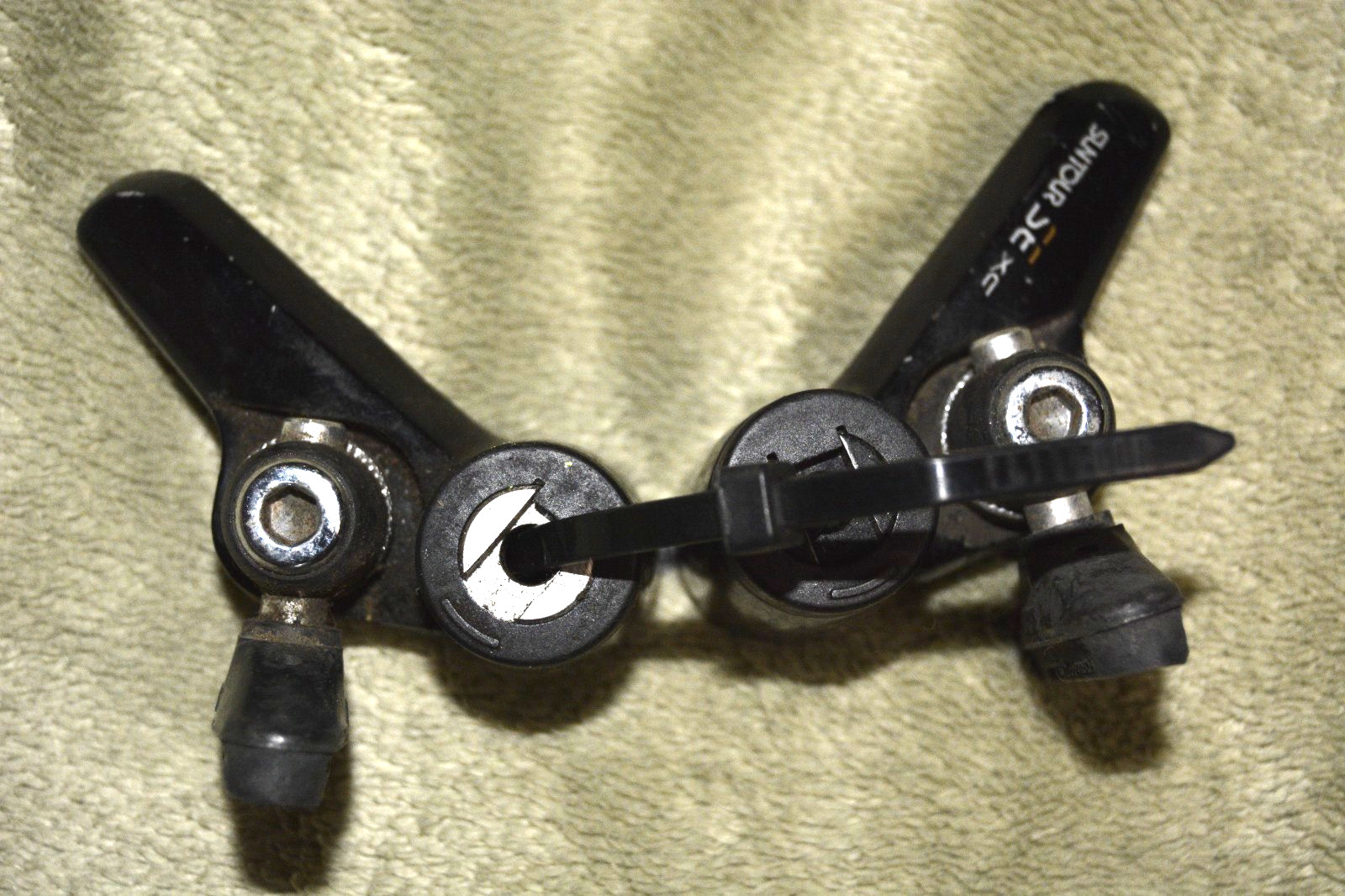 Suntour SE XC Pedersen Self-Energizing Cantilever Brakes Black Vintage 80s/90s