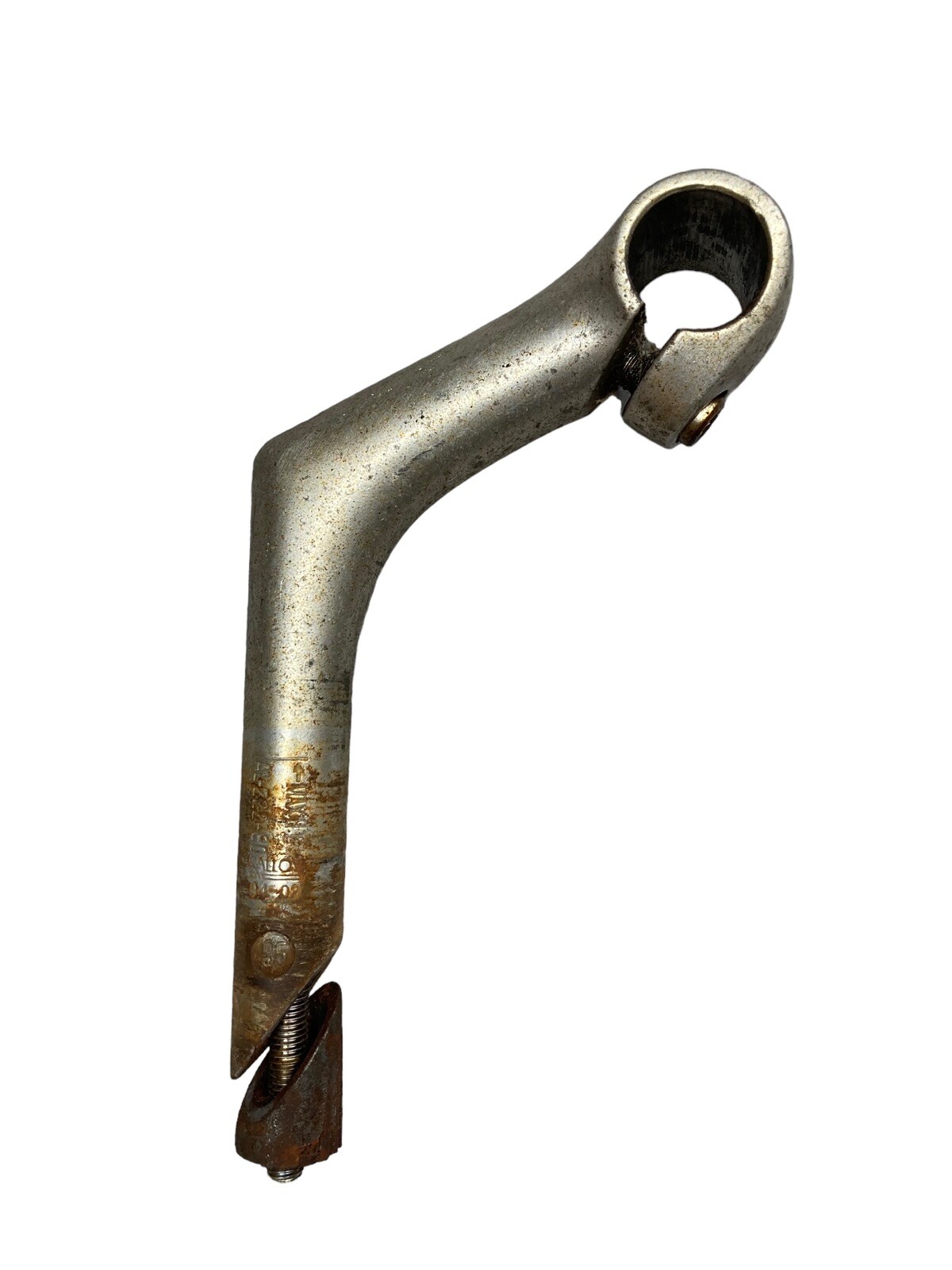 Kalloy AL-222 Vintage Vorbau Silber Matt Lenkerklemmung Schraube Klemmkeil