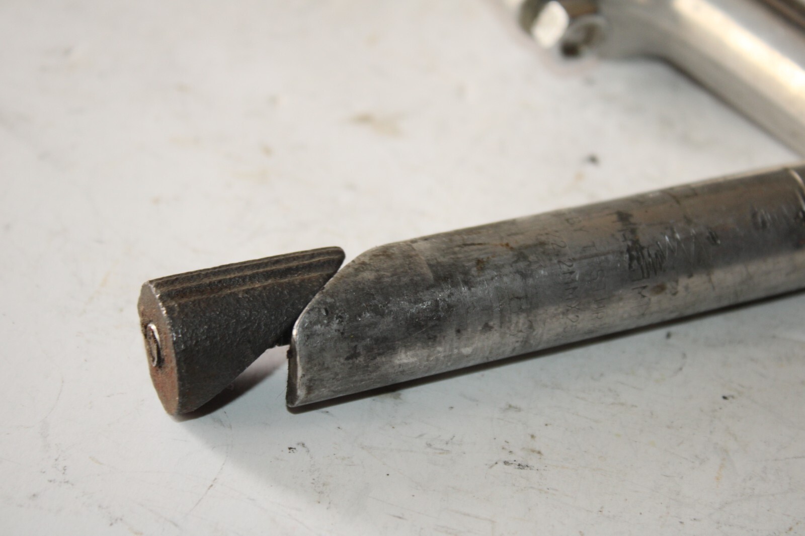 Vintage Raleigh 22.2mm Quill Stem 85mm 25.4mm -17º Rise l’Eroica Fast US Shipper