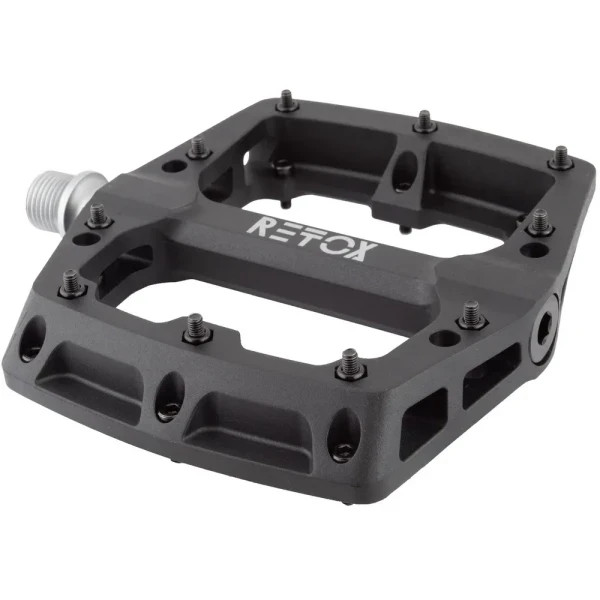 Origin8 BMX Pedals, OLDSCHOOL GT BMX SE 9/16 RETOX SEALED BEARING PC BLACK SET