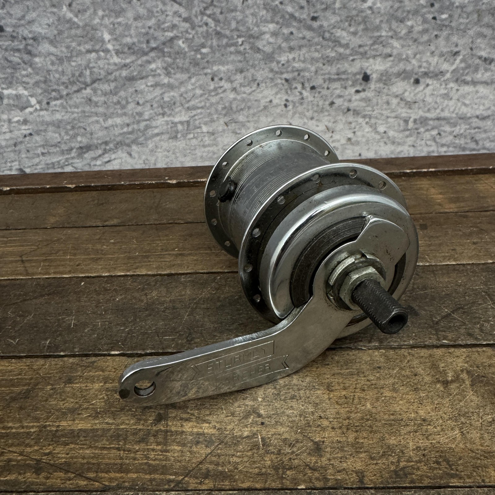 Vintage Sturmey Archer S3C Rear Hub Coaster Brake 28H 1979 Nutted England