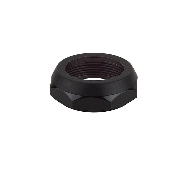 Bicycle Headset Part Top Lock Nut 1 Inch Threaded Black Origin8 Each