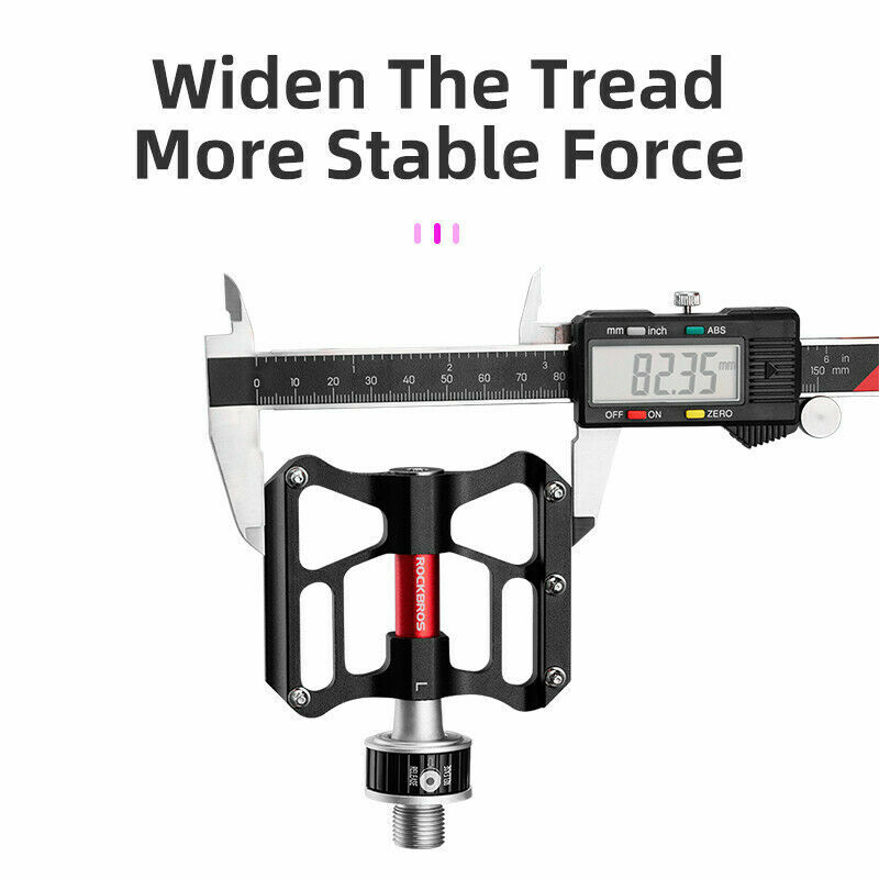ROCKBROS Bike Pedals Quick Release CNC Seal Bearing Non-slip Pedals