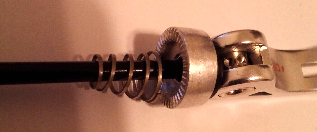 Sun Race REAR ALLOY / STEEL Quick Release axle SKEWER nos