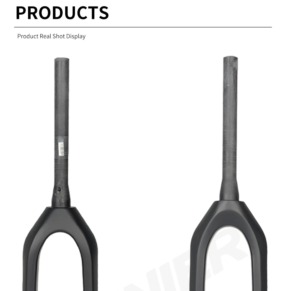 Full Carbon Fiber Mountain Bike Front Fork 29 Inch Thru Axle 110mm Disc Brake