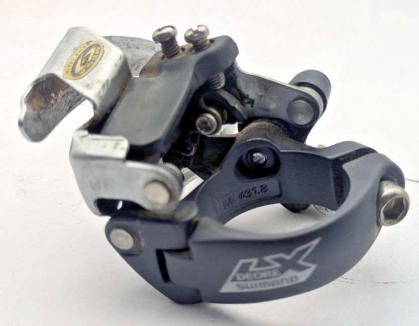 SHIMANO DEORE LX FD-M570 FRONT DERAILLEUR 31.8MM CLAMP TRIPLE 3x speed TOP PULL