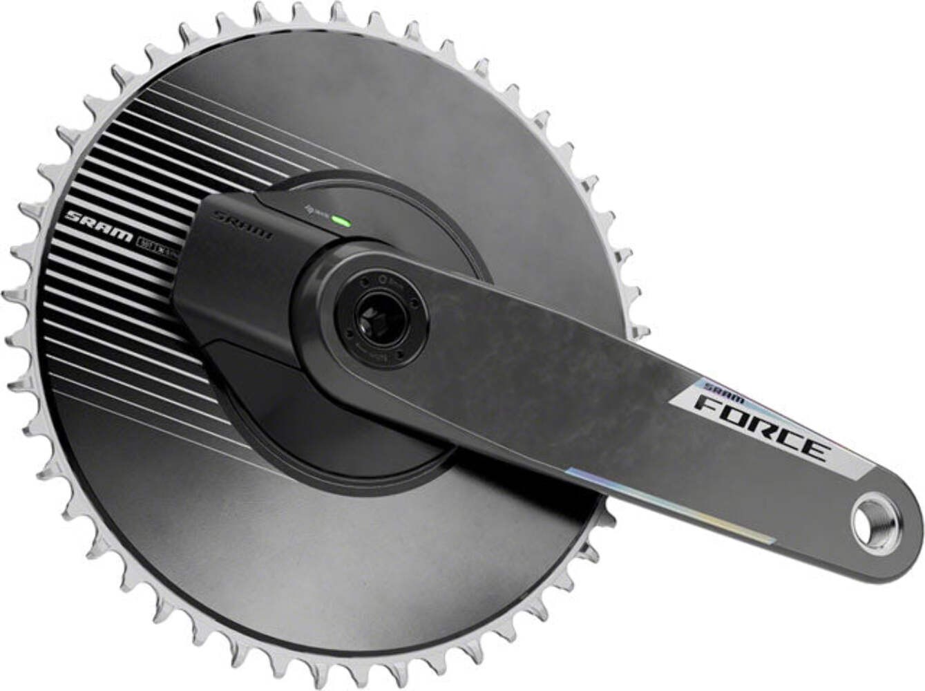 SRAM Force 1 AXS Power Meter Crankset – 12-Speed, 50t Aero PM Chainring, 8-Bolt